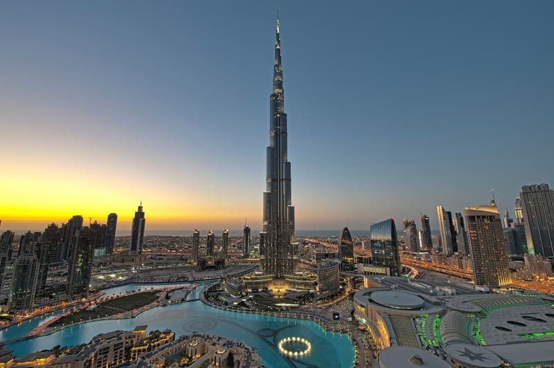 Palm Island and Atlantis Hotel Dubai