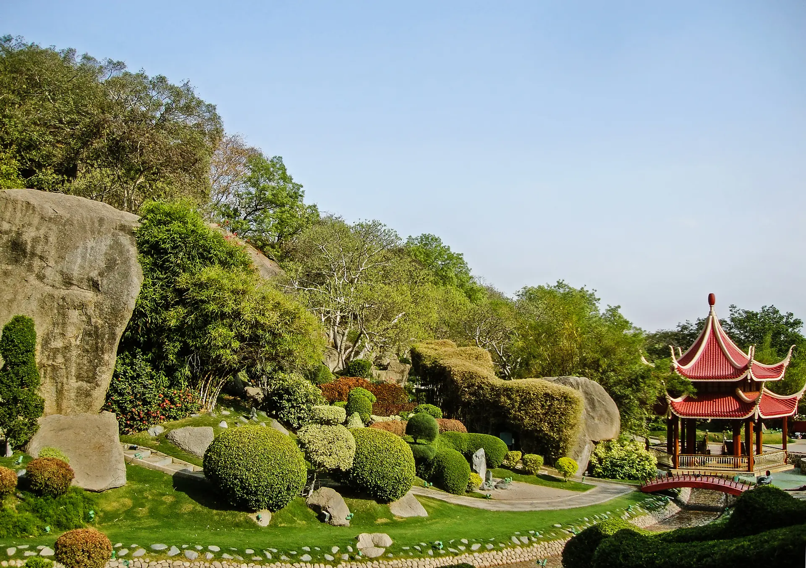 Garden at Ramoji Film City Hyderabad